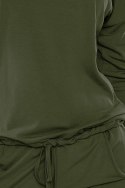 13-76 Sukienka sportowa - KHAKI - militarny