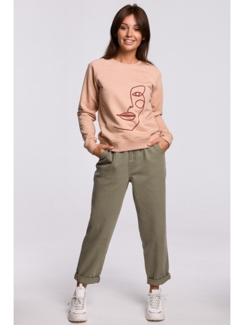 B167 Stylowa bluza z nadrukiem B167 Stylowa bluza z nadrukiem