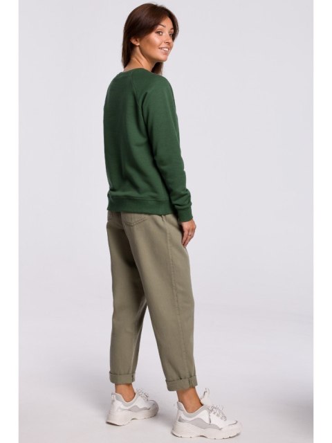 B167 Stylowa bluza z nadrukiem B167 Stylowa bluza z nadrukiem