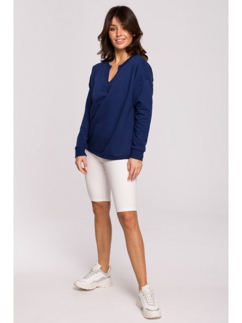 B225 Bluza z wycięciem w dekolcie B225 Bluza z wycięciem w dekolcie