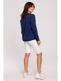 B225 Bluza z wycięciem w dekolcie