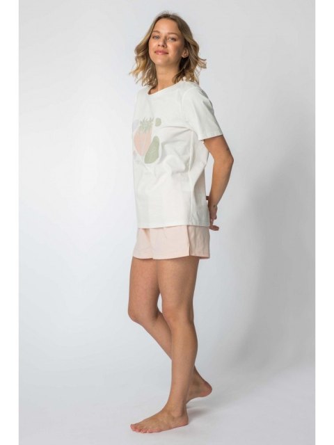LA108 T-shirt z nadrukiem wakacyjnym LA108 T-shirt z nadrukiem wakacyjnym