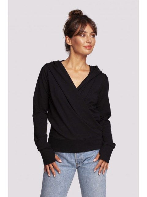 B246 Bluza na zakładkę z kapturem B246 Bluza na zakładkę z kapturem