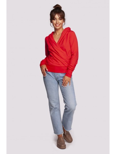 B246 Bluza na zakładkę z kapturem B246 Bluza na zakładkę z kapturem