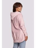 B249 Bluza z kominem i kapturem