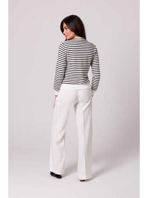 B251 Bluza w paski z ozdobnymi guzikami B251 Bluza w paski z ozdobnymi guzikami