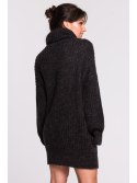 BK030 Długi sweter z golfem