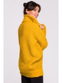 BK030 Długi sweter z golfem