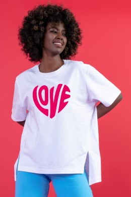 Bluzka z aplikacją heart F1799 Fobya