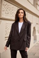 Bridget - długa marynarka o oversize'owym kroju BRA