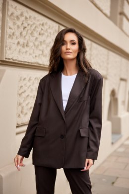 Bridget - długa marynarka o oversize'owym kroju BRA