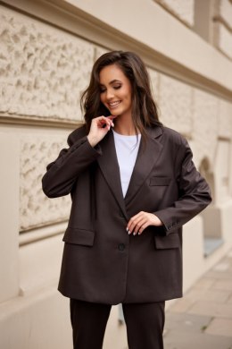 Bridget - długa marynarka o oversize'owym kroju BRA