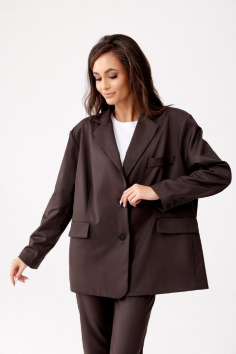 Bridget - długa marynarka o oversize'owym kroju BRA Bridget - długa marynarka o oversize'owym kroju BRA