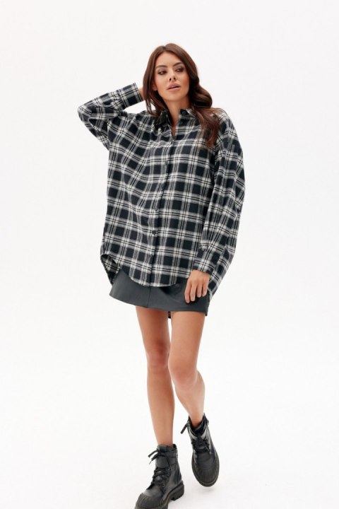 Jolene - koszula oversize w kratę A24 Jolene - koszula oversize w kratę A24