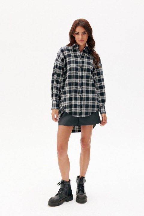 Jolene - koszula oversize w kratę A24 Jolene - koszula oversize w kratę A24