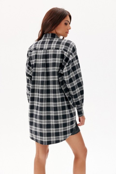 Jolene - koszula oversize w kratę A24 Jolene - koszula oversize w kratę A24