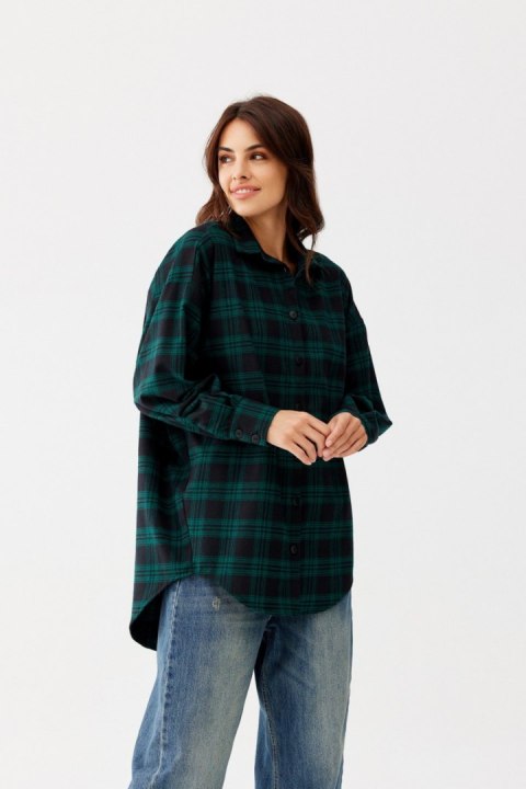Jolene - koszula oversize w kratę A26 Jolene - koszula oversize w kratę A26