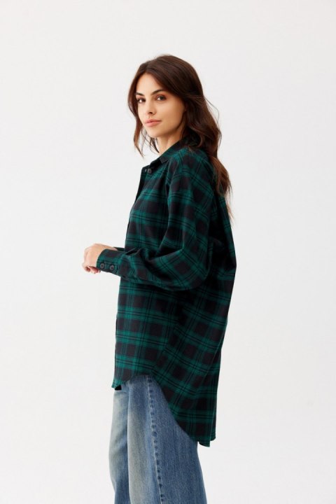 Jolene - koszula oversize w kratę A26 Jolene - koszula oversize w kratę A26