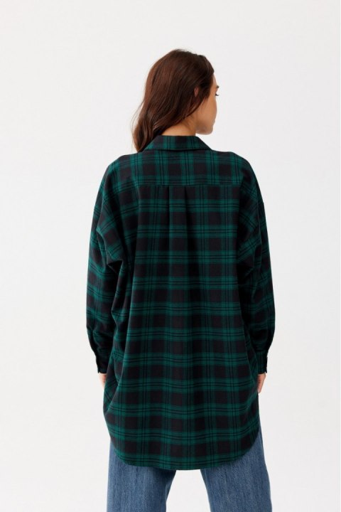 Jolene - koszula oversize w kratę A26 Jolene - koszula oversize w kratę A26