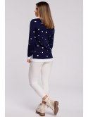 MXS06 Sweter świąteczny z pingwinem