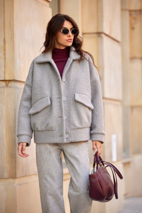 Ivon - kurtka oversize typu baranek SZJ Ivon - kurtka oversize typu baranek SZJ