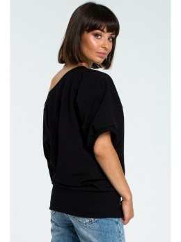 B079 Bluza oversize z rękawem kimono