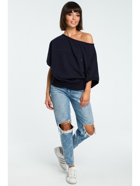B079 Bluza oversize z rękawem kimono B079 Bluza oversize z rękawem kimono
