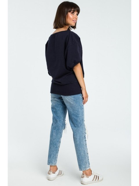 B079 Bluza oversize z rękawem kimono B079 Bluza oversize z rękawem kimono