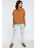 B094 Bluza z dekoltem z tyłu