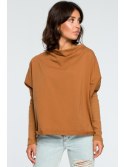 B094 Bluza z dekoltem z tyłu