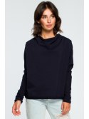 B094 Bluza z dekoltem z tyłu