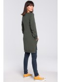 B101 Bluza - tunika z rozcięciami po bokach