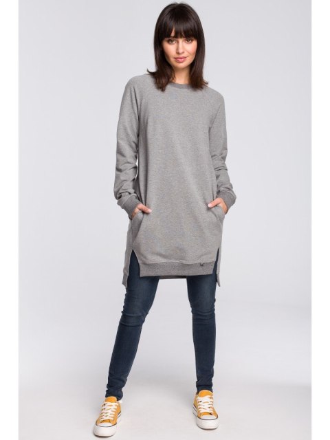 B101 Bluza - tunika z rozcięciami po bokach B101 Bluza - tunika z rozcięciami po bokach