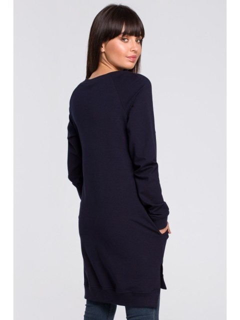 B101 Bluza - tunika z rozcięciami po bokach B101 Bluza - tunika z rozcięciami po bokach
