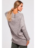 M470 Ciepły sweter z półgolfem