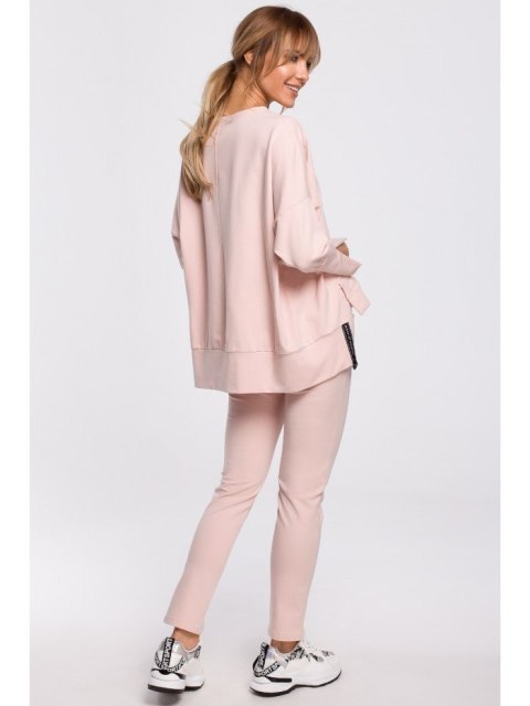 M491 Bluza z rozcięciami na bokach i lampasem M491 Bluza z rozcięciami na bokach i lampasem