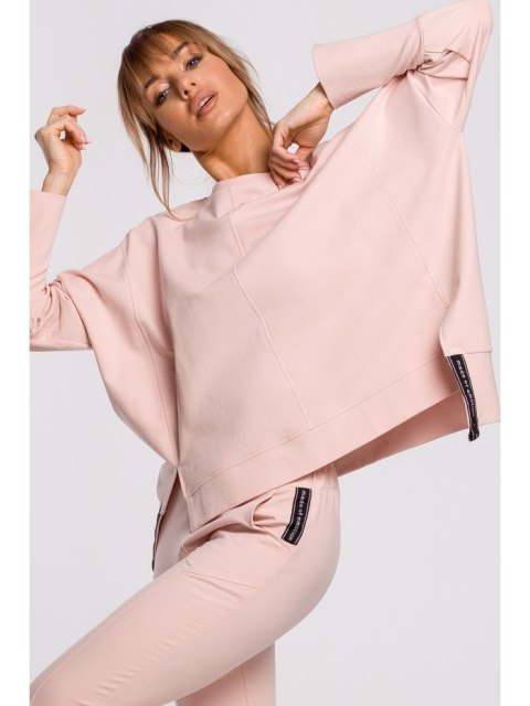 M491 Bluza z rozcięciami na bokach i lampasem M491 Bluza z rozcięciami na bokach i lampasem