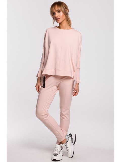 M491 Bluza z rozcięciami na bokach i lampasem M491 Bluza z rozcięciami na bokach i lampasem