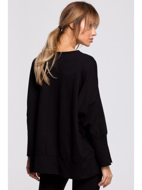 M491 Bluza z rozcięciami na bokach i lampasem M491 Bluza z rozcięciami na bokach i lampasem