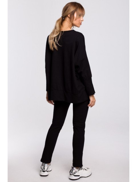 M491 Bluza z rozcięciami na bokach i lampasem M491 Bluza z rozcięciami na bokach i lampasem