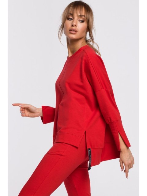 M491 Bluza z rozcięciami na bokach i lampasem M491 Bluza z rozcięciami na bokach i lampasem