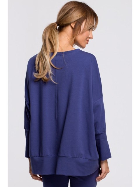 M491 Bluza z rozcięciami na bokach i lampasem M491 Bluza z rozcięciami na bokach i lampasem