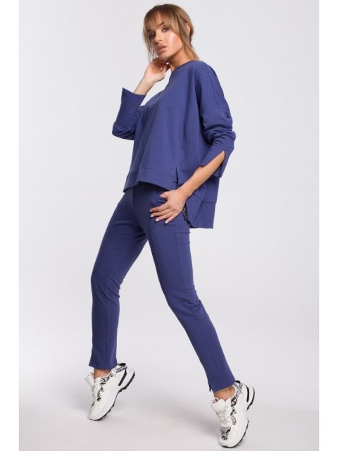 M491 Bluza z rozcięciami na bokach i lampasem M491 Bluza z rozcięciami na bokach i lampasem