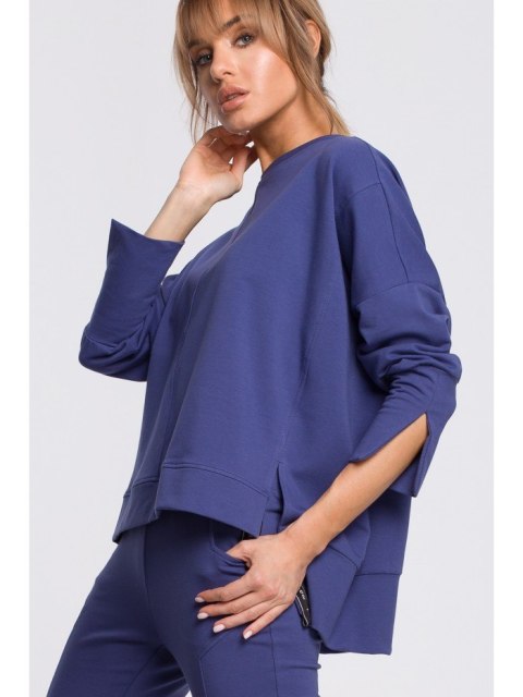 M491 Bluza z rozcięciami na bokach i lampasem M491 Bluza z rozcięciami na bokach i lampasem