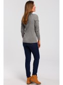 S198 Sweter zapinany na napy