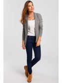 S198 Sweter zapinany na napy
