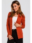 S198 Sweter zapinany na napy