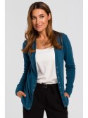 S198 Sweter zapinany na napy