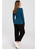 S198 Sweter zapinany na napy